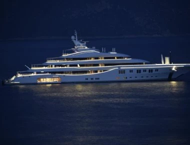 H θαλαμηγός του Ωνάση στο λιμάνι του Μεσολογγίου (φωτο)